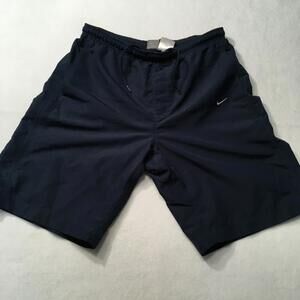 Nike Volley Swim Shorts  Mens LARGE Mesh Lining and pockets Navy BOARD